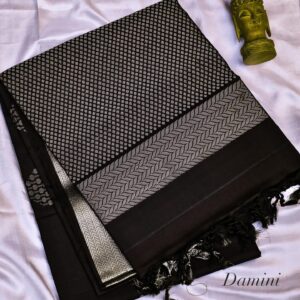 Damini - Coffee bronze soft silks