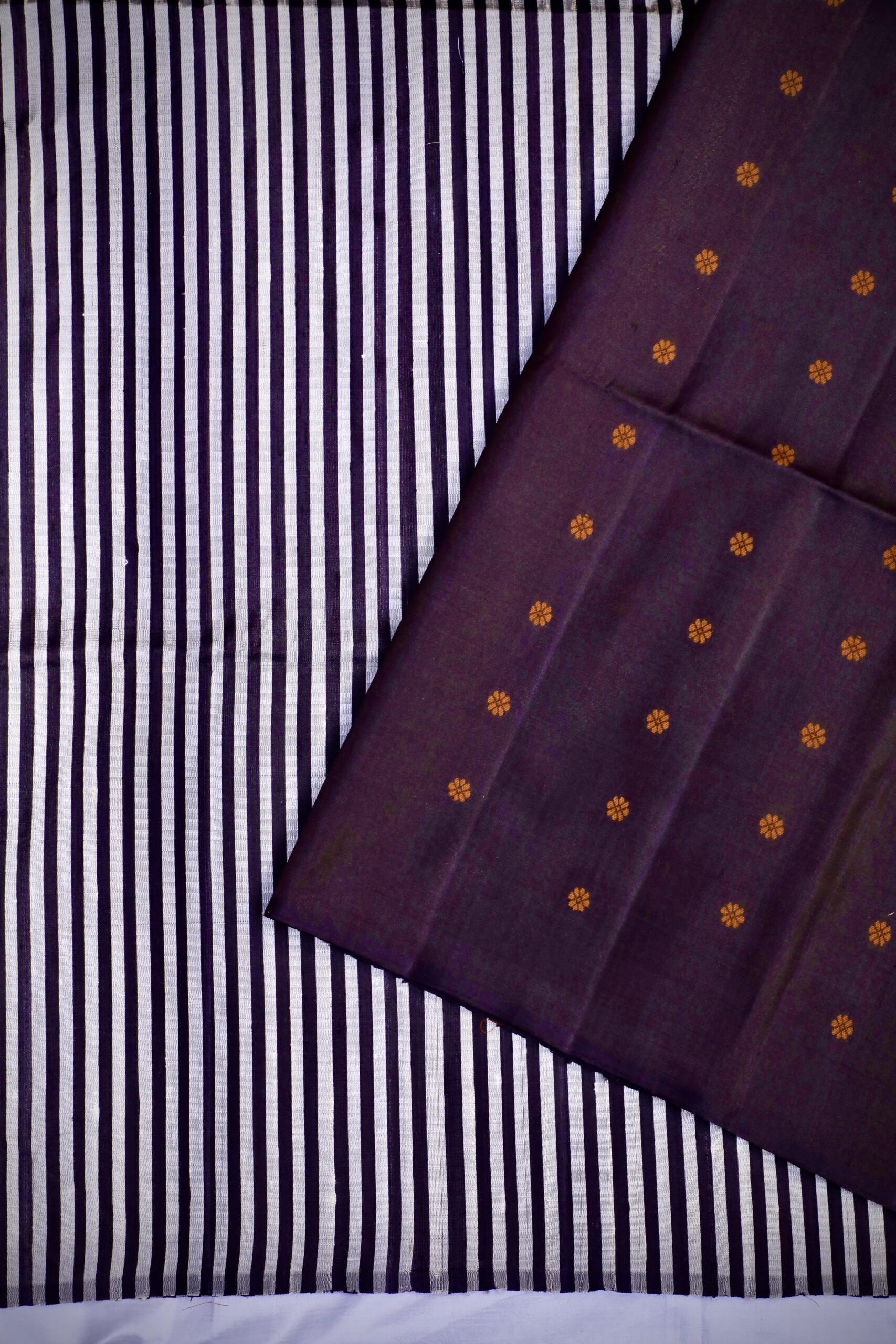 Soft Silks - brown stripes