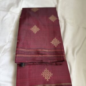 Kolam Kanchipuram pure silk