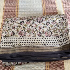 beige brow Maheswari Silks