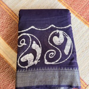 Purple Kanchi Cotton Bathik Print