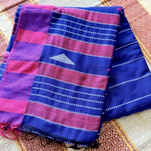 Deep Blue Odisha Khadi - kotpad