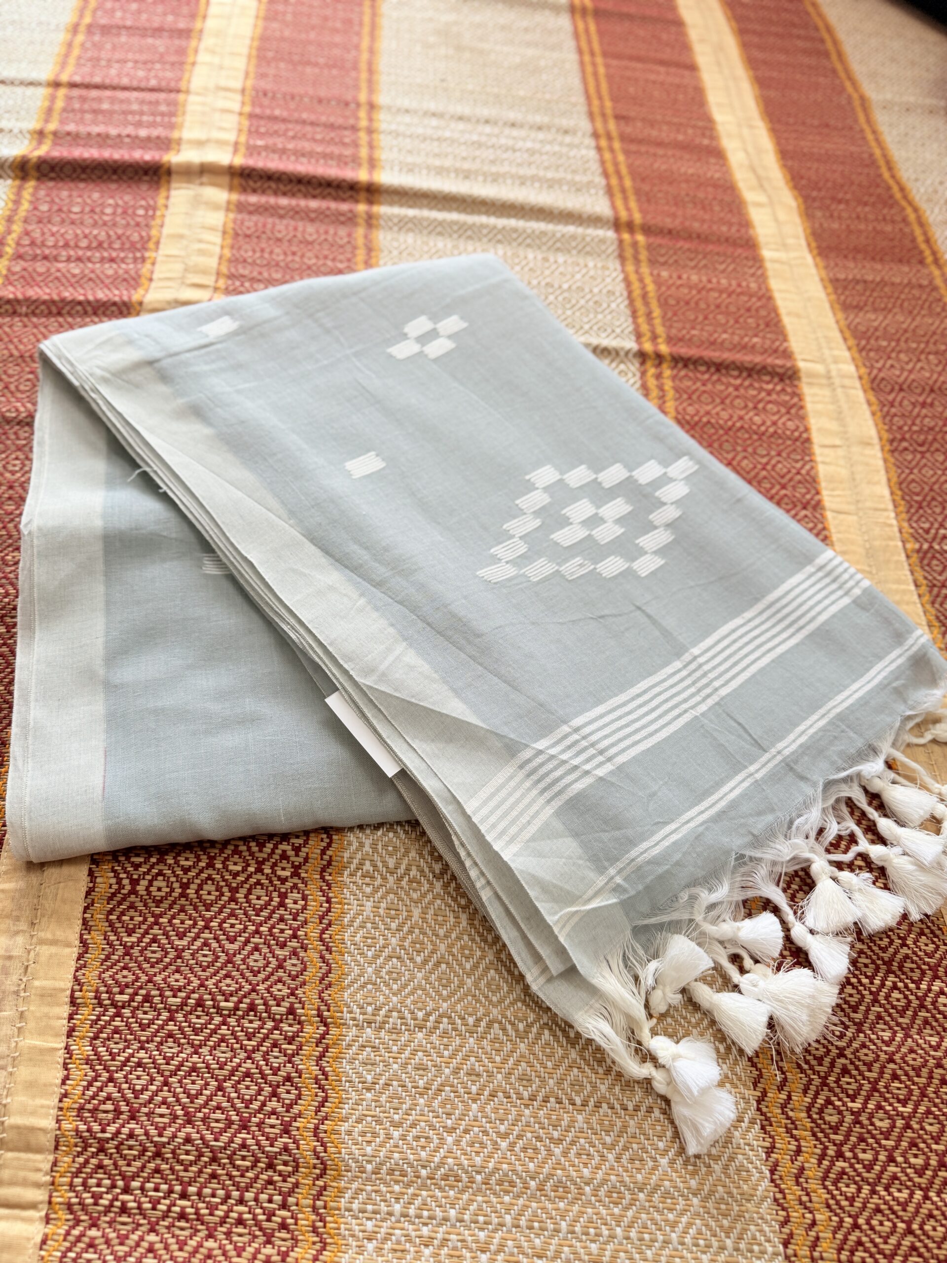 Dove Grey-Soft Bengal Cotton