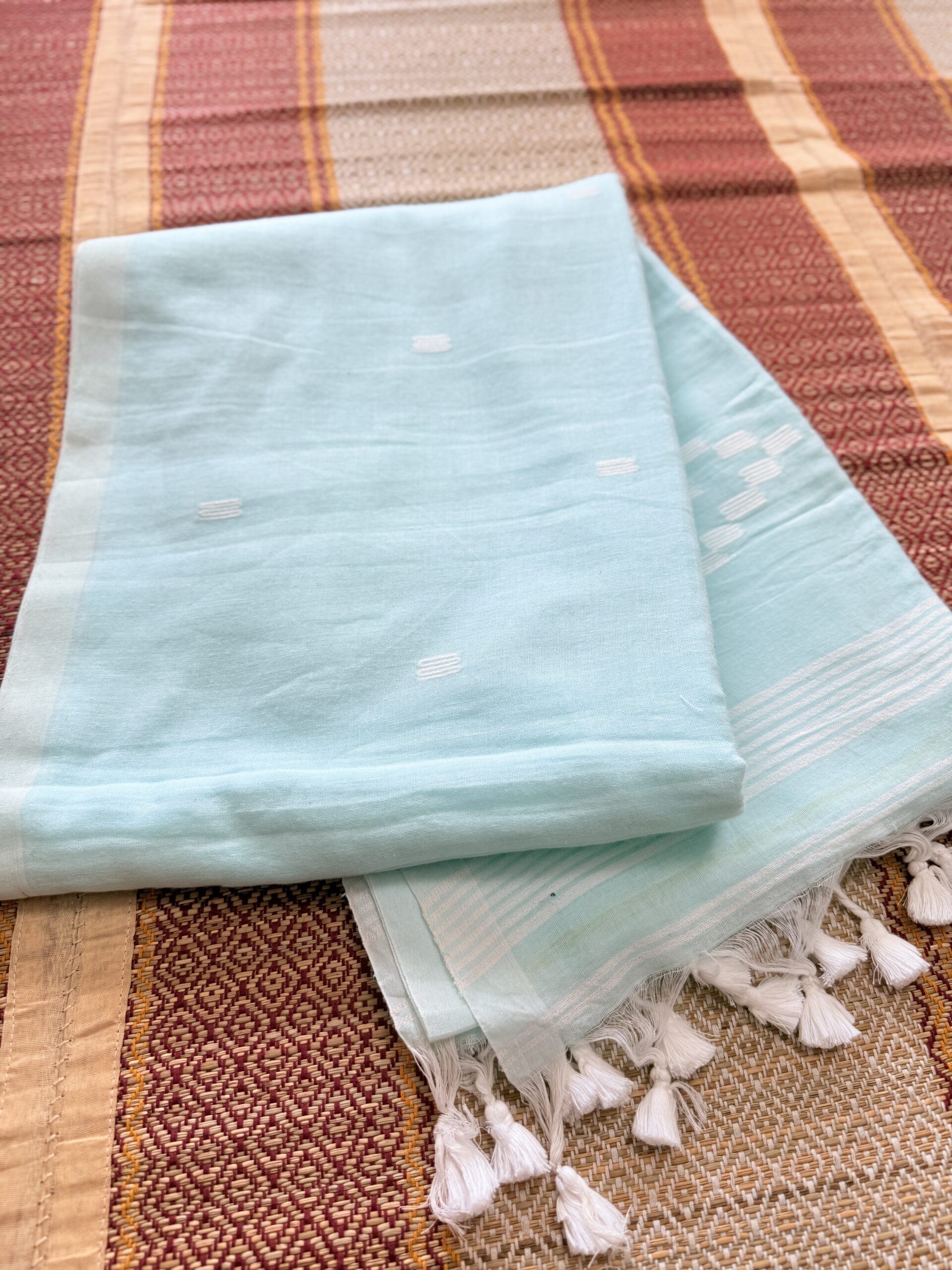 Light Cyrstal blue - Soft Bengal cotton